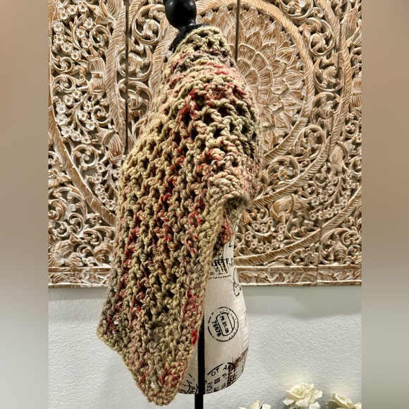 Handmade Crochet Scarf- 15”Wx56”L - Picture 3 of 12